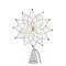 Kurt Adler stunning 14.5-Inch 50-Light Warm White LED 12-Point Star Tree Topper
